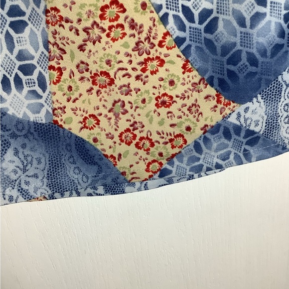 Suzy Shier patchwork pattern top - Picture 3 of 7